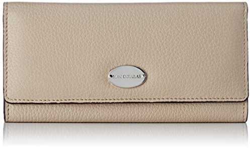 Mac Douglas Ecully Valentine Portefeuille Femme, Beige (Mastic), 2x10x19 cm (W x H x L)