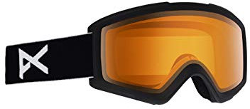 Anon Herren Helix 2.0 Non Mirror Snowboardbrille, Black/Amber, One Size