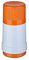 ROTPUNKT Isolierflasche 40 MAX Electric Edition 0,125 l | BPA-frei - gesundes Trinken | Made in Germany | Warm + Kalthaltung | Polar/Electric Clementine