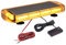 Justech 40LEDs 40W Feux de Secours Récupération Étanche Avertissement Strobe Ambre Danger Balise Lumière de Toit 21 Modes de Flash pour 12V 24V Remorque Camion Véhicule Automobile-Base Magnétique