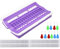Perfetsell Organizer per Filo da Ricamo, 30 Posizioni Organizzatore Filo con 10Pcs Infila Aghi da Ricamo a Punto Croce, Schiuma di Plastica Strumenti per Cucire Fai-da-Te
