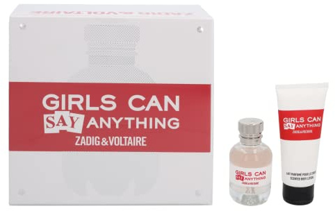 Zadig & Voltaire Girls Can Say Anything Duftset (Eau de Parfum,50ml+Bodylotion,100ml), 250 g
