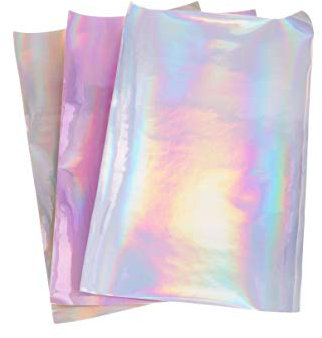 Exceart 3 Stücke Kunstleder Stoff Glitter Pu Leder für Schuhe Tasche Bogen Material Diy Dressing Nähen Basteln (Silber Und Silbergrau Und Rosa)