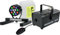 Showlite SN-400 Nebelmaschine DJ Set XL - Ideal für kleine Bühnen - Färbt Deinen Nebel in nahezu jeden Farbton - Nebelmaschine und Scheinwerfer zusammen oder einzeln nutzbar - inkl. 5 l Fluid