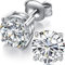 Ohrstecker Silber 925 Herren Zirkonia Men Earrings Ohrstecker Diamant Herren Weißgold Zirkonia Herrens Ohrringe Silber Mann