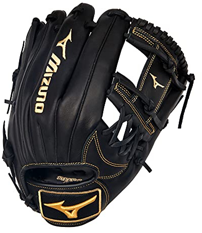 Mizuno MVP Prime Baseball-Handschuh-Serie | Handgefertigtes BioSoft Leder | Professionelles Glattleder | Mitteltaschen-Design