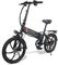 SAMEBIKE 20 Zoll E Bike Elektrofahrrad City EBike klapprad mit 48V 10,4Ah Abnehmbarer Akku 7 Gänge Off-Road Mountainbike E-Bike Max.Reichweite bis zu 40-80 km für Herren Damen