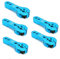 WANGCL 5 Stück 25T Servo Hupe Aluminium Servo Horn Arm 35mm für RC Car RC Crawler Monster Trucks kompatibel mit FUTABA GM995 GM996R Servo - Blau