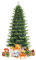 LIFEZEAL Albero di Natale 180 cm, Slim Albero di Natale Artificiale, Alto, Foltissimo, 1462 Rami, Christmas Tree, Base Pieghevole in Acciaio, Montaggio Facile, Interno, Esterno, Decorazione Natalizia