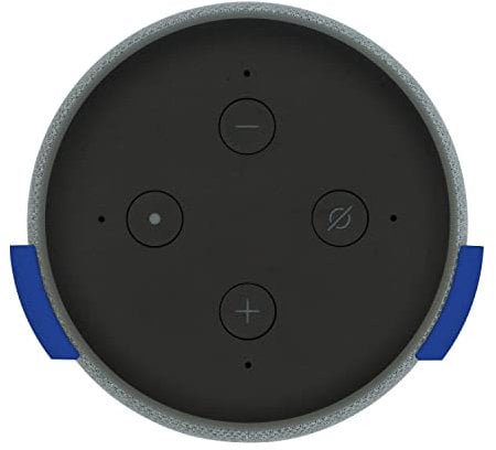 fossi3D Wall Mount for Amazon Echo 3rd Generation Smart Speaker with Alexa Holder Speaker Accessories Holder Wall Mount Clamp 7 Blue