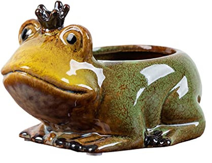 WAIT FLY Pot de fleurs en céramique en forme d'animal mignon