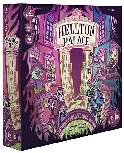 IELLO Hellton Palace (englisch) | Ab 10 Jahren, 2 Spieler, 45 Minuten Spieldauer