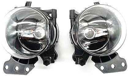 WOZIES 1 Paar Auto-Frontstoßstangen-Nebelscheinwerfer 63176910791 63176910792 Für BMW E60 E61 525i 530i 550i E46 E90 E91 E92 325Ci 330Ci
