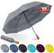 LFLFWY Compact Umbrella Windproof Strong - Large Unbreakable Automatic and Portable - Wind Resistant Folding Travel Umbrellas Triple Vented Canopy for Rain with 10 Ribs-Men and Women (Dark Grey)