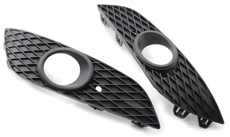 Rejilla Parachoques Delantero Para Vauxhall Para Opel Para Astra H 2007-2012 1 Par Rejillas Luz Antiniebla Delanteras Izquierda Y Derecha Coche Cubierta Rejilla 1400409 1400410 Luz Antiniebla Cubierta