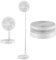 Ventilador portátil Recargable con USB batería de Litio 7200 mAh galan Blanco | Mini Ventilador Plegable inalámbrico sin Cables