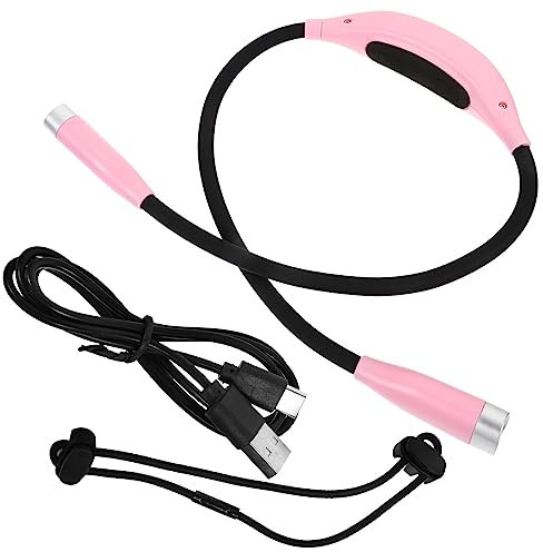 OSALADI Lampe De Lecture à Led Portable Rechargeable Lampe De Cou Ergonomique Pour Lire Au Lit Ajustable Luminosité Pour Voyager Et Ne Déranger Vos