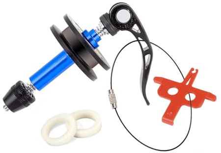 HOUSON Fahrrad Kettenhalter, Kettenwartungswerkzeug Kette Keeper Schnellspanner Kette Reinigung Zubehör für MTB Fahrrad