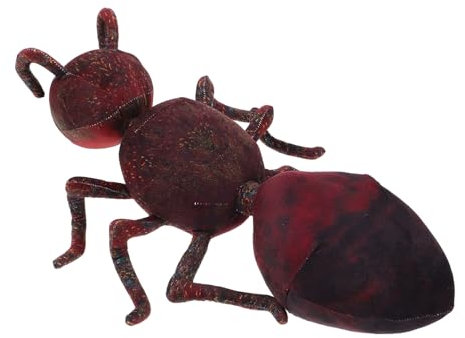 HEMOTON Lebensechte Ameisen Plüschpuppe Weiches Kuscheltier Für Junge Mädchen Als Dekoration Und Spielzeug Für Geburtstagsgeschenke Und Heimdekoration