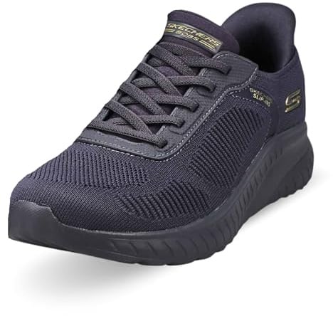 Skechers Bobs Squad Chaos Current Muse, Scarpe da Ginnastica Donna, Dark Navy Textile, 39 EU