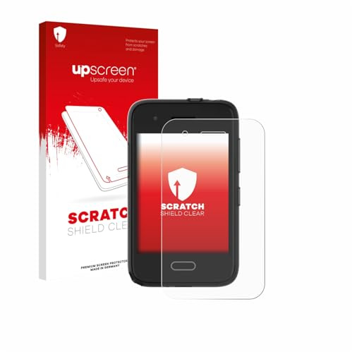 upscreen Schutzfolie für Xplora One | Transparenter Displayschutz Made in Germany Kristall-Klar Kratzschutz Anti-Fingerprint