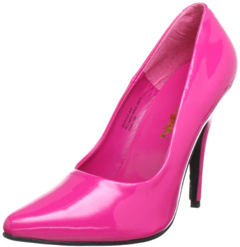 Pleaser SEDUCE-420 Damen Pumps, Pink (H. pink pat), EU 42 (UK 9) (US 12)