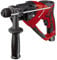 Einhell 4258491 TC-RH 20/1 Rotary Hammer Drill | SDS Plus 4-in-1 Drill - Drilling / Pneumatic Impact Drilling / Chiselling With and Without Lock | 500W, 1.6 Joule Impact Force, Electronic Speed Control, Red