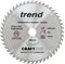 Trend Holz Kreissägeblatt, 250mm Durchmesser, 30mm Bohrung, 48 Zähne, HW, 3mm Schnittbreite, +15° Haken, CSB/25048