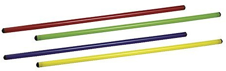 Schiavi Sport Art. 5690 Gymnastikstange aus PVC-Kunststoff, 120cm