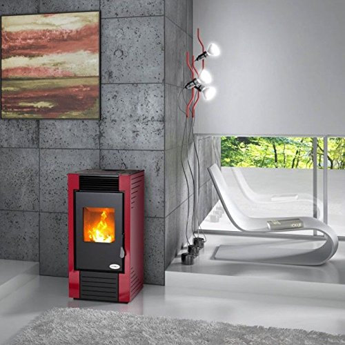Pelletofen Lissabon in Stahl 7 kW karmek One