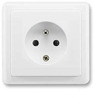 Niessen stylo - Base enchufe schuko automático serie stylo blanco alpino