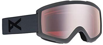 Anon Herren Helix 2.0 with Spare Snowboardbrille, Stealth/Silver Amber, One Size