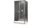 BuyLando.Shop [Typ-Nora´s] U Form Duschkabine - Dusche - ESG - Variationen (90x75x195cm + Duschwanne)