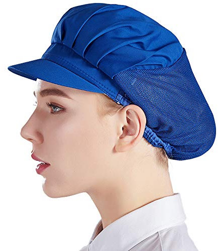 Nanxson 3pcs Cappello da Cuoco Cucina Cappello da Cuoco Servizio Alimentare Reti per Capelli CF9033