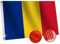 rhungift Hochwertige Rumänien-Flagge, 90x150 cm, langlebigstes Oxford-Nylon 210D, vierfach genähte Fliegenenden, Messingösen für einfaches Ausstellen, römische Nationalflaggen, Hausdekoration