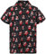 King Kameha Funky-Hawaii-Hemd, Weihnachten, Herren, Kurzarm, Christmas-Santa-Likes, Schwarz, 4XL