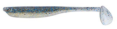 Balzer Shirasu Z-Shad Zander Shads - 3 Gummifische, Größe/Gewicht/Farbe:12.5cm / 9g / Blue Jill