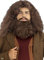 Funidelia | Hagrid Perücke mit Bart für Herren Zauberer, Harry Potter, Hogwarts - Zubehör für Erwachsene, Zubehör für Kostüm - Braun