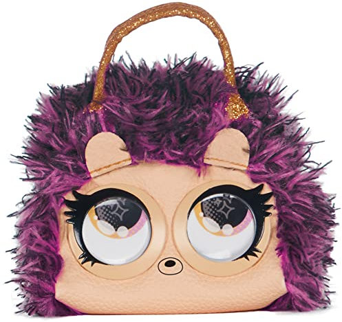 Purse Pets Micro Igel Mini-Täschchen - mit rollenden Augen, zum Tragen am Henkel oder Anhängen, ab 5 Jahren