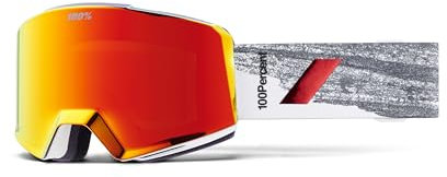 100% Norg Ski Goggles Mirror Red Lens/CAT3
