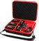 ZLWAWAOL Extra Large Hard Battery Storage Case for Milwaukee M18 & M12 Batteries, Holds 18V/12V 2.0-12.0Ah with 10 Adjustable Dividers