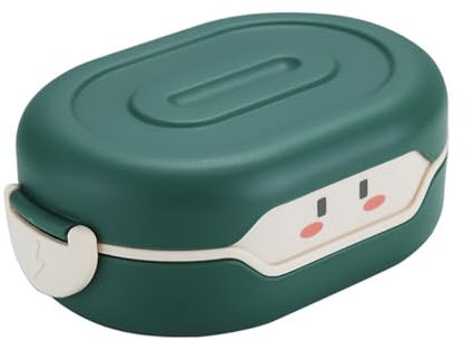 Kawaii Bento Box Kinder,780 ml Bento Lunchbox für Kinder,Brotdose Kinder mit Fächern,BPA-frei & Spülmaschinenfest,Kindergarten Lunchbox Vesperdose für Mikrowellen Spülmaschinen für Schule und Picknick