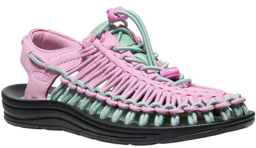 KEEN womens Uneek, Moonlight Mauve/Granite Green, 2.5 UK