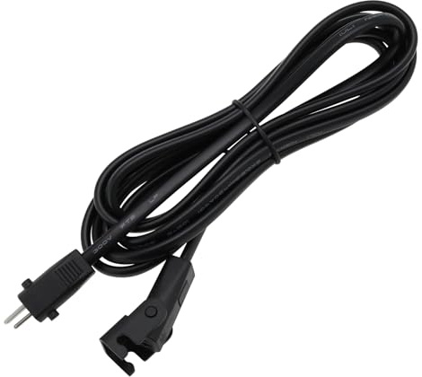 OTOTEC 2 Broches Câble Extension pour Remplacement du Câble Extension pour Fauteuil Inclinable électrique Longueur 2M Compatible avec OKIN Le Câble de Fauteuil Inclinable Noir