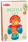 HABA 2-in-1 Papagei Puzzle: Beidseitiges Holzpuzzle mit tropischen Tiermotiven – Montessori Puzzle für Kinder ab 4 Jahren – 2011453001