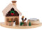 Erzgebirge Palast Ullrich Kunsthandwerk Rauchhaus Weihnachtszeit - 10,5 cm