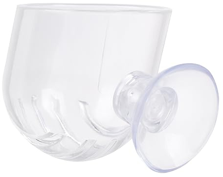 BESPORTBLE 1stück Automatischer Futterspender Für Aquarien Roter -futterbecher Für Garnelen Und Fische Einfache Installation Transparentes Design Für Nematoden Und Lebendfutter
