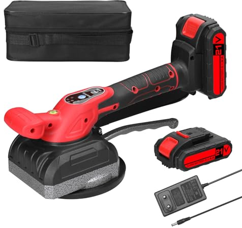 Vibrateur pour carrelage Hancaner Carreleur à carreaux 21 V Haute capacité de charge Carrelage mural de sol Outil de pose vibrant