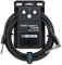 BOSS Serie BIC-10A | Cavo per Strumenti | Connettori da ¼ di pollice Dritto/Angolo Retto | Lunghezza 3 m | Cavi di Alta Qualità per la Chitarra, il Basso e Altro | Robusti e Silenziosi | Nero