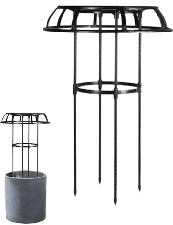 Treillis pour de Jardin – Support de, Cadre clématite en Forme de Parapluie | Tour de Vigne Portable sur Pied, Cage de Jardin en Plein air, Support de Fleurs Durable pour vignes et